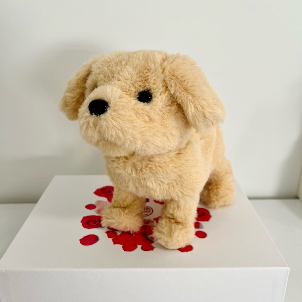Friends For Life Homey Puppy Soft Toy / Plush Tan Dog Toy